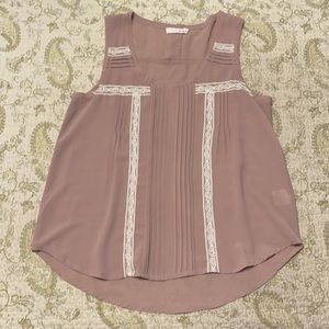 Lush Taupe Tank Top